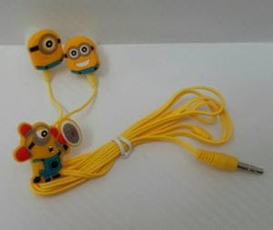 EarPhone 3.5mm (Minion Design)for MP3/MP4/All Mobilephone/Android