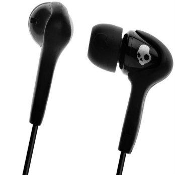 Earphone Headset Skullcandy Smokin Buds MIC REMOTE Utk HP MP3 Player Original