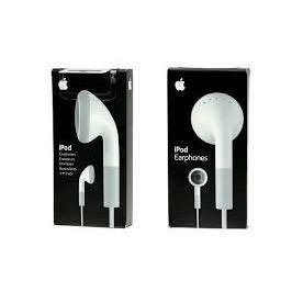 Earphone Ipod, Ipad, Iphone standard Original With Box, NO Mic & Volume Control