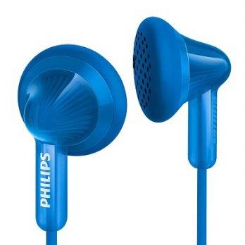 Earphone Philips SHE3010 Earbud Bass Sound Black Blue Red White Purple