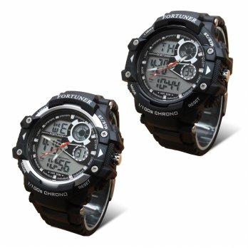 Fortuner AD1602 - Jam Tangan Pria - Rubber - 4 Warna