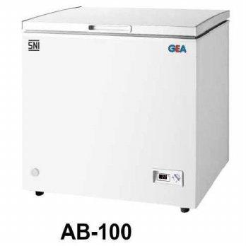 GEA AB-100 Chest Freezer / Box Pendingin / Lemari Pendingin / Freezer Box 100 LITER -26'C - PUTIH