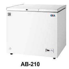 GEA AB-210 Chest Freezer / Box Pendingin / Lemari Pendingin / Freezer Box (212LITER)-26'C-PUTIH