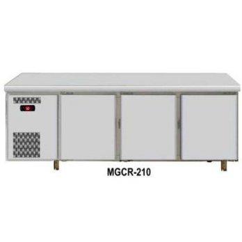 GEA MGCF-210 STAINLESS STEEL UNDER COUNTER FREEZER PANJANG 210 CM -15'C ~ -20'C - SILVER