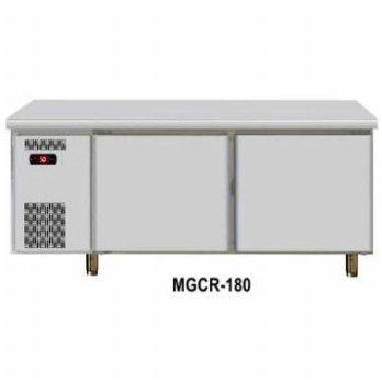 GEA MGCR-180 STAINLESS STEEL UNDER COUNTER CHILLER PANJANG 180CM, cm +2'C ~ +12'C - SILVER