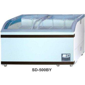 GEA SD-500BY Sliding Curve Glass Freezer / Freezer Kaca Cembung / Glass Door Freezer (500 LITER)