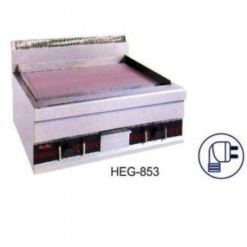 GETRA HEG-853 MESIN ELECTRIC FLAT GRIDDLE ALAT PEMANGGANG LISTRIK STEAK, IKAN (PORTABLE)-SILVER