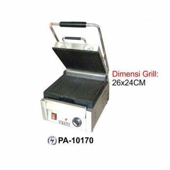 GETRA PA-10170 ELECTRICAL CONTACT GRILL / PEMANGGANG SERBAGUNA / PANINI GRILL/SANDWICH MACHINE-PUTIH