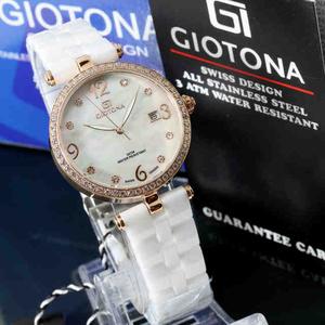 Giotona 7396 Diamond Rosegold White Ceramic