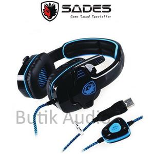 HEADSET GAMING SADES 901 USB 7.1 SOUND