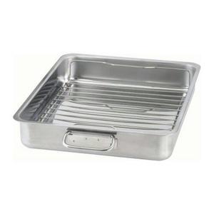 IKEA KONCIS Loyang Bergerigi - Stainless steel, 40x32 cm