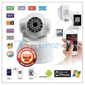 IP CAMERA COOLCAM P2P,300K PIXEL,SUPPORT SD CARD UP TO 32GB