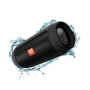 JBL Charge 2 + Splashproof Bluetooth Speaker - Hitam