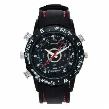 Jam Tangan Kamera 8gb / Spy Cam Jam Tangan Hitam 1