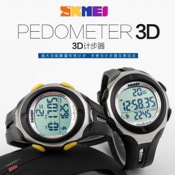 Jam Tangan Olahraga SKMEI Sport Watch Pedometer Water Resistant 3ATM