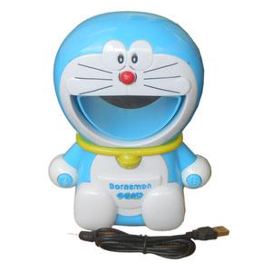 Kipas Angin Mini Fan Tanpa Baling Portable Cold No Leaf Air Condition AC Bladeless Karakter Doraemon