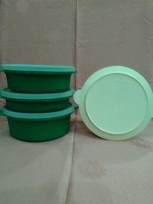 Microwave Small Set (3) - Tupperware Jadul