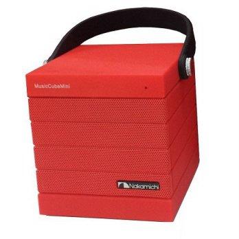 Nakamichi Music Cube Mini Wireless Speaker - red