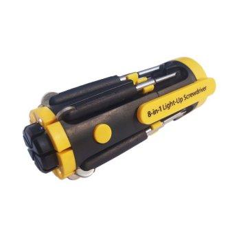 Obeng Multifungsi (Screwdrivers 8 in one) Kuning