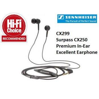 Original Sennheiser CX299 High Resolution Earphone Headset With Volume Control (No Box)