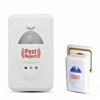 Pest Reject Ultrasound & Electromagnetic Pest Repellent - Pengusir Serangga dan Tikus