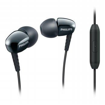 Philips Earphone with Microphone SHE 3905 - Hitam