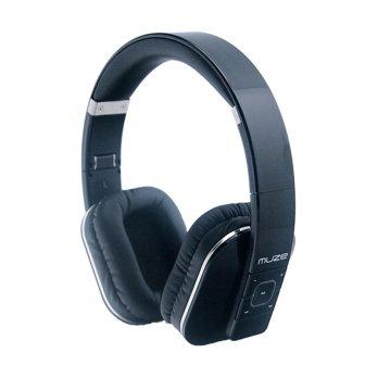 Polytron Muze PHP ZB1 Black - Bluetooth Headphone - Black