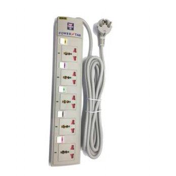 Power Star 5 Outlet Surge Protector with Individual ON/OFF - DD-5MSW