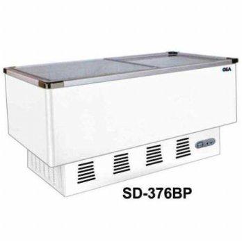 SD-376BP SLIDING FLAT GLASS FREEZER / FREEZER KACA DATAR (368 LITER) - PUTIH