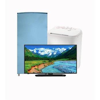 SHARP Paket Ekonomis 2 - TV, Mesin Cuci, Kulkas (Free Ongkir Jabodetabek)