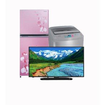 SHARP Paket Special 2 - TV, Mesin Cuci, Kulkas (Free Ongkir Jabodetabek)