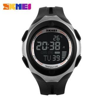 SKMEI Pioneer Sport Watch Water Resistant 50m - DG1080 - Black/Black