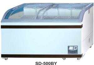 SLIDING CURVE GLASS FREEZER/PREMIUM SERIES (SD-500BY)