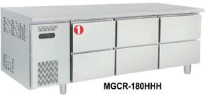 STAINLESS STEEL UNDER COUNTER CHILLER DRAWER SERIES (MGCR-180HHH)