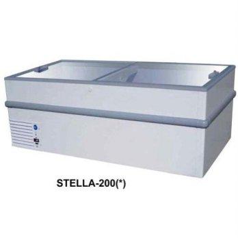 STELLA-200 SLIDING FLAT GLASS FREEZER / FREEZER KACA DATAR (750 LITER) - PUTIH