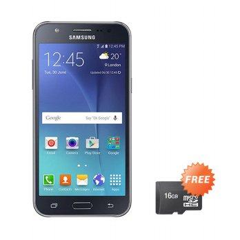 Samsung Galaxy J7 Black Smartphone + MicroSD 16 GB