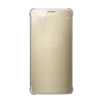 Samsung Original Clear View Cover Gold Casing for Galaxy Note 5