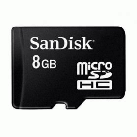 SanDisk micro SDHC 8 GB Class 4