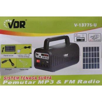 Sistem Tenaga Surya Multifungsi ( Speaker + Penerangan + Power Bank )