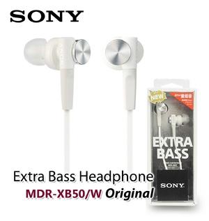 Sony Extra Bass Headphone MDR-XB50/W - Original