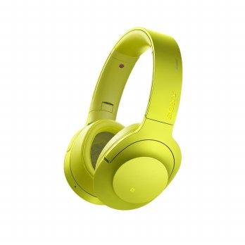 Sony h.ear on Wireless Noice Cancelling Headphone MDR-100ABN - Lime Yellow