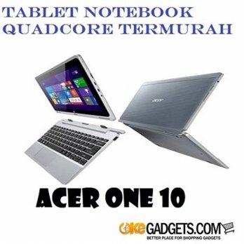 TABLET NOTEBOOK QUADCORE TERMURAH ACER ONE 10|2GB RAM|Quad Core Z3735F|LCD 10inch