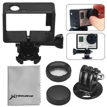 XCSource Standard Border Frame Mount Protective Housing Skin for Gopro Hero 3 3 4 OS253