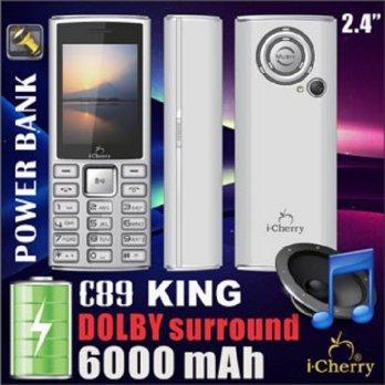 iCherry C89 KING Dual SIM, Camera, 6000MaH Powerbank