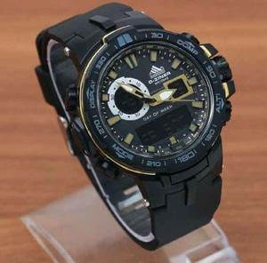 jam tangan dual time D-ZINER 8085 ORIGINAL