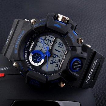 jam tangan pria / cowo original SKMEI electronic army d2150