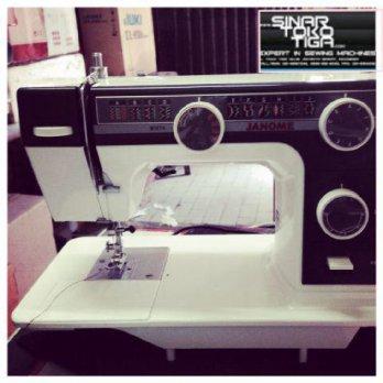 mesin jahit quilting, craft, patchwork Janome L-395f