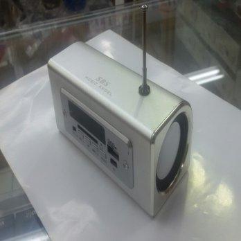 speaker radio + lcd+remote+memory slot sbs 007