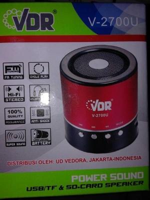 speaker vdr 2700