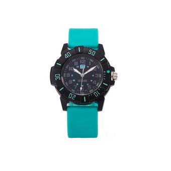 '"''""Fashion Casual Waterproof Watch Men''''s Watch Jelly Silicone Band Wristwatch Water Resistant Watches Dark Green""''"'  